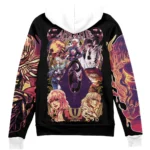 Heavy Fate Zipper Hoodie, Lightweight Anime Zip Hoodie ANI007122525730