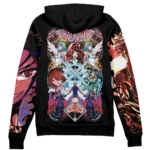 Power Reversal Zipper Hoodie, Lightweight Anime Zip Hoodie ANI007122525746