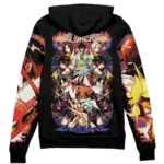Soul Resonance Zipper Hoodie, Comfortable Anime Zip Hoodie ANI007122525749