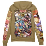 Tech Synergy Zipper Hoodie, Anime Streetwear Zip Hoodie ANI007122525755
