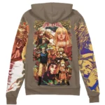 Mature Action Anime Zipper Hoodie, Anime Street Zipper Hoodie ANI007122525764