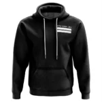 Heavy Impact Hoodie, Minimal Anime Pullover ANI009122525041