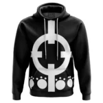 Focused Blade Hoodie, Street Anime Pullover Hoodie ANI009122525042