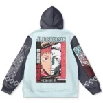 Dark Resolve Hoodie, Minimal Anime Pullover ANI009122525121