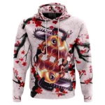 Calm Intensity Hoodie, Casual Anime Fan Hoodie ANI009122525122