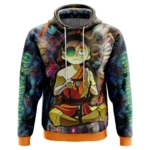 Raw Energy Hoodie, Street Anime Pullover Hoodie ANI009122525131