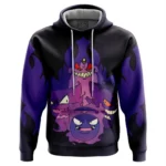 Dark Humor Hoodie, Minimal Anime Pullover ANI009122525165