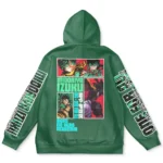 Focus Channel Hoodie, Minimal Anime Pullover ANI009122525260