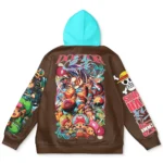 Unique Art Style Hoodie, Relaxed Fit Anime Hoodie ANI009122525268