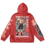 Cold Precision Hoodie, Relaxed Fit Anime Hoodie ANI009122525277