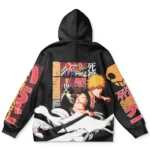 Casual Resolve Hoodie, Soft Feel Anime Hoodie ANI009122525302