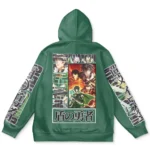 Hard Impact Hoodie, Street Anime Pullover Hoodie ANI009122525384