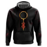 Gentle Warrior Hoodie, Everyday Anime Hoodie Wear ANI009122525392