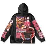 Soul Pressure Hoodie, Minimal Anime Pullover ANI009122525426