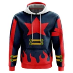 Soul Energy Burst Hoodie, Casual Anime Fan Hoodie ANI009122525471
