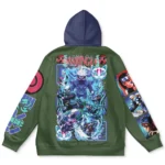 Cartoon Fun Hoodie, Minimal Anime Pullover ANI009122525563