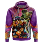 Bold Pose Legacy Hoodie, Anime Style Pullover Hoodie ANI009122525627