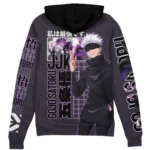 Focus Edge Zipper Hoodie,Anime Zip-Up Hoodie ANI010122925007
