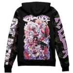 Bold Resolve Zipper Hoodie,Anime Casual Zip Hoodie ANI010122925016