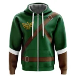 Pixel Victory Drive Zipper Hoodie,Simple Anime Zipper Hoodie ANI010122925018