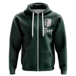 Endure Choice Zipper Hoodie,Anime Zip-Up Hoodie ANI010122925030