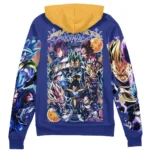 Force Control Zipper Hoodie,Clean Anime Zip Hoodie ANI010122925049