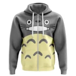 Nature and Spirits Zipper Hoodie,Anime Urban Zipper Hoodie ANI010122925088