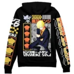 Loyal Path Zipper Hoodie,Anime-Inspired Zipper Hoodie ANI010122925101