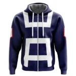 Rising Potential, Hero Drive, Growth Mindset, Courage Spark, Training Spirit, Inner Power, Moral Strength, Brave Path, Power Control, Steady Progress, Hero Resolve, Will To Rise, Disciplined Force, Youth Energy, Determined Heart Zipper Hoodie,Anime Urban Zipper Hoodie ANI010122925105