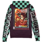 Night Courage Zipper Hoodie,Anime Lounge Zip Hoodie ANI010122925135