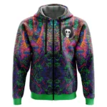 Sea Courage Zipper Hoodie,Anime Casual Zip Hoodie ANI010122925139