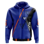 Digital Battle Mode Zipper Hoodie,Anime Streetwear Zip Hoodie ANI010122925154