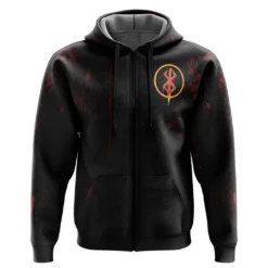 Heavy Fate Zipper Hoodie,Anime Street Zipper Hoodie ANI010122925156
