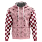 Inner Flame Zipper Hoodie,Anime Casual Outerwear Hoodie ANI010122925172
