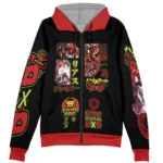 Power Hierarchy Theme Zipper Hoodie,Clean Anime Zip Hoodie ANI010122925188