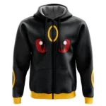 Balanced Growth Zipper Hoodie,Anime Casual Outerwear Hoodie ANI010122925303