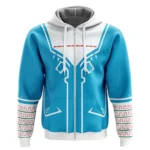 Courage and Destiny Zipper Hoodie,Simple Anime Zipper Hoodie ANI010122925304