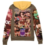 Dungeon Table Zipper Hoodie,Anime Urban Zipper Hoodie ANI010122925333