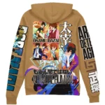 Talent Driven Warfare Zipper Hoodie,Anime Fan Zip Hoodie ANI010122925340
