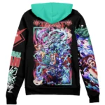Free Spirit Zipper Hoodie,Anime Casual Zip Hoodie ANI010122925364