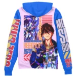 Ideological Conflict Zipper Hoodie,Anime Casual Zip Hoodie ANI010122925366