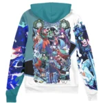 Urban Chaos Zipper Hoodie,Anime Lifestyle Hoodie ANI010122925382