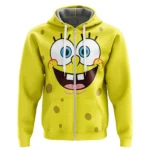 Fun Energy Zipper Hoodie,Simple Anime Zipper Hoodie ANI010122925385