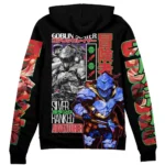 Steel Nerve Zipper Hoodie,Anime Casual Outerwear Hoodie ANI010122925396