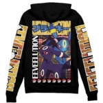 Growth Path Zipper Hoodie,Anime Urban Zipper Hoodie ANI010122925399