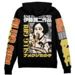 Abstract Dread Lines Zipper Hoodie,Anime Style Zipper Hoodie ANI010122925412