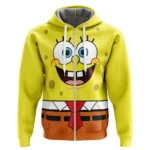 Playful World Zipper Hoodie,Anime Casual Outerwear Hoodie ANI010122925425