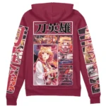 Harsh World Setting Zipper Hoodie,Clean Anime Zip Hoodie ANI010122925430