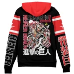 Freedom Weight Zipper Hoodie,Simple Anime Zipper Hoodie ANI010122925431
