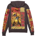 Training Spirit Zipper Hoodie,Cozy Anime Zip Hoodie ANI010122925444